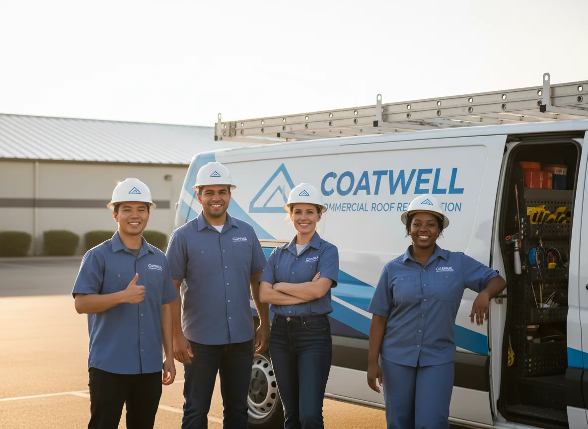 Commercial roof coating company in Antioch, TN